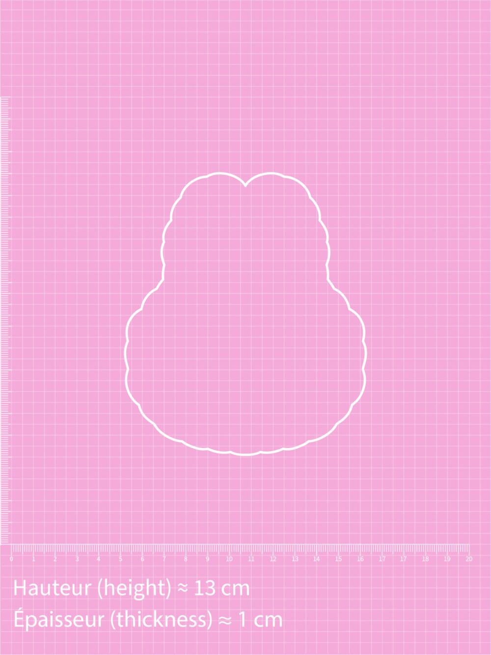 Plateau labubu / Moule silicone sur commande – Image 2