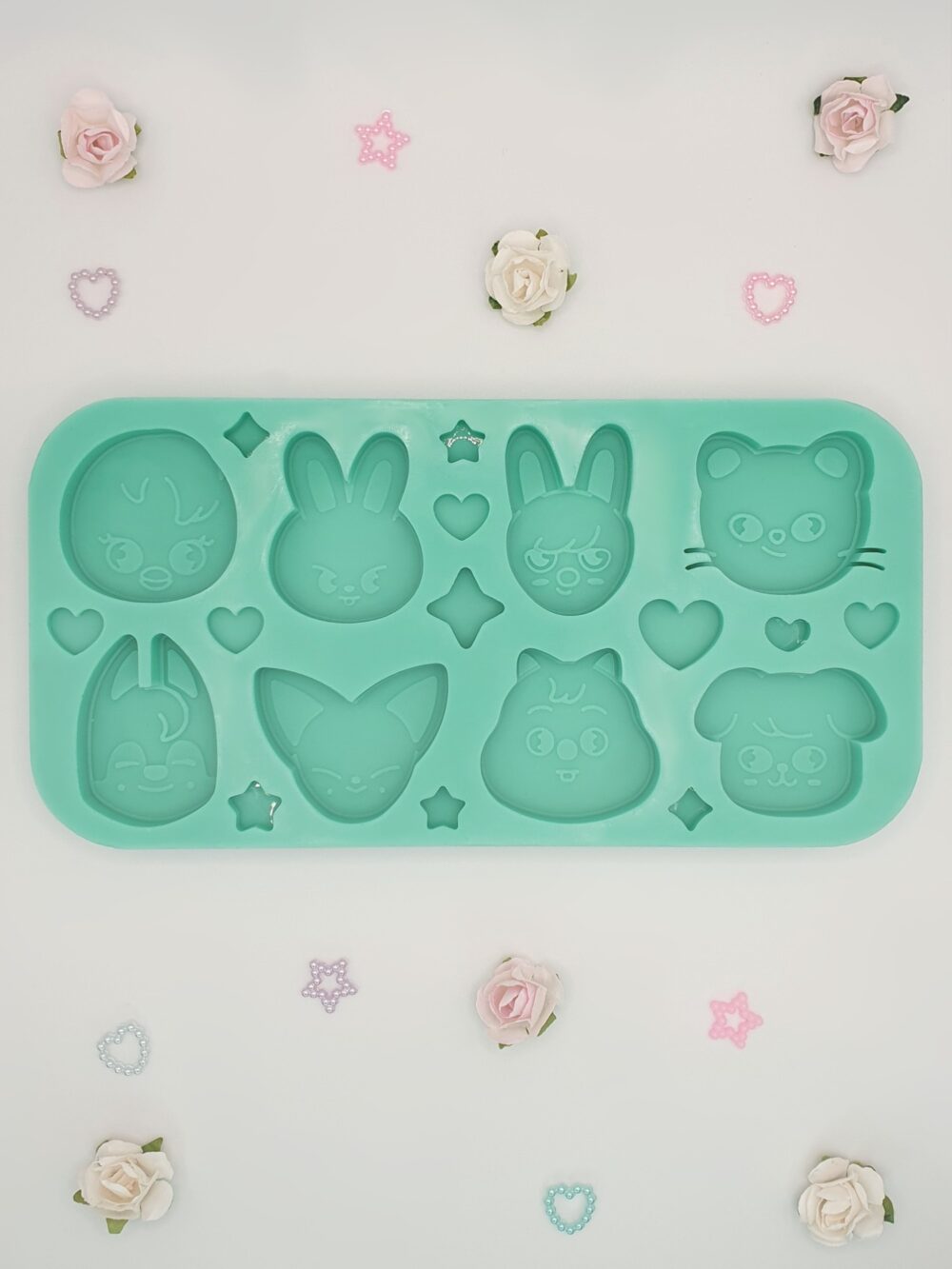 Moule en silicone kpop skzoo stray kids pour résine époxy