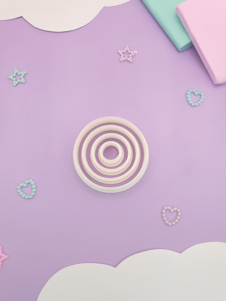 Emporte-pièce cercle pour pâte polymère