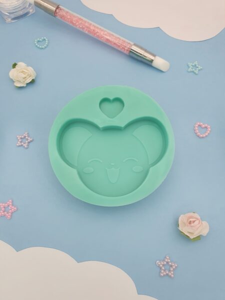 Moule en silicone sakura chasseuse de carte kero pour résine époxy