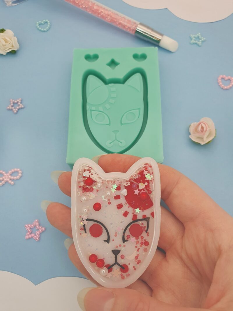 Masque demon slayer 2 modèles  / Moule silicone sur commande