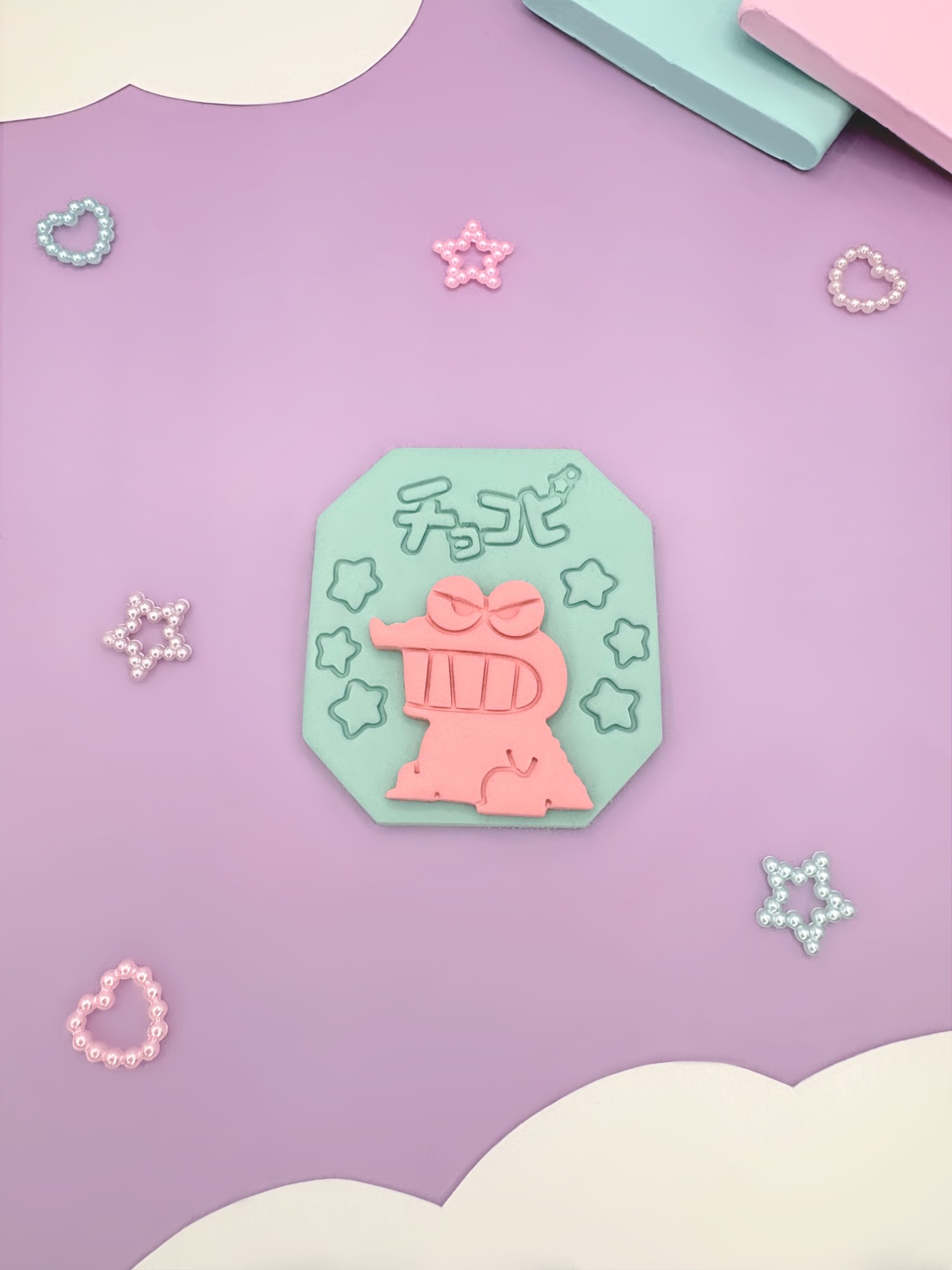 Emporte-pièce shin-chan pour pâte polymère