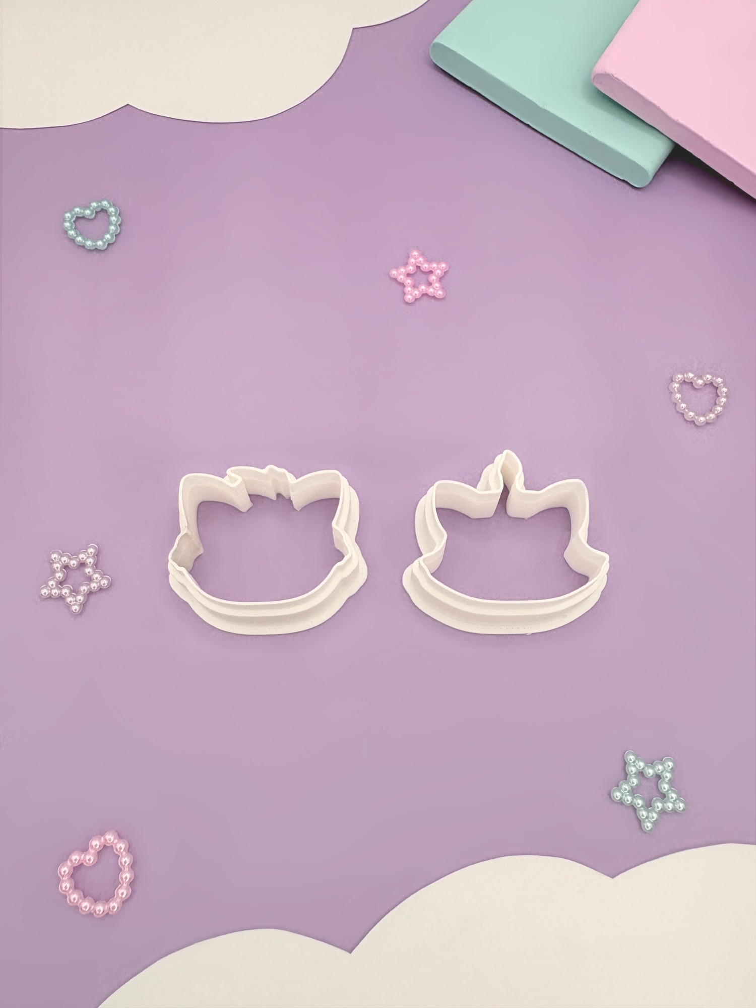 Emporte-pièce aristochat pour pâte polymère