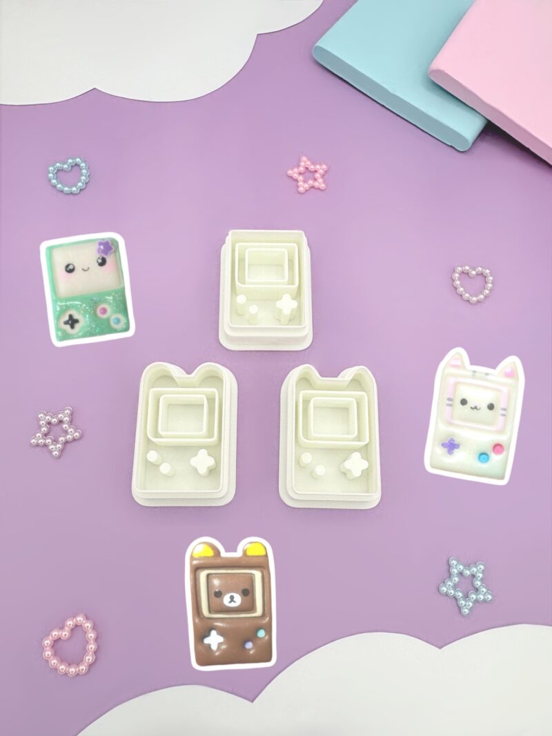 Emporte-pièce game boy pour pâte polymère