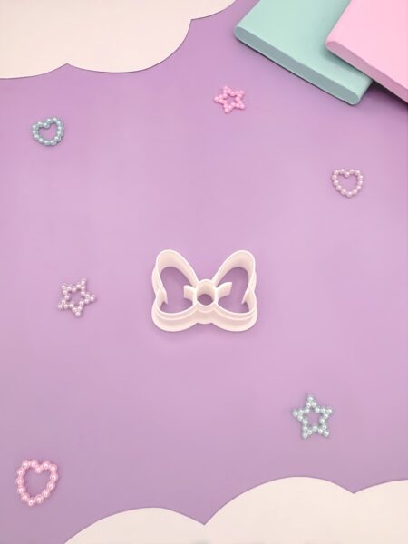 Emporte-pièce noeud minnie pour pâte polymère