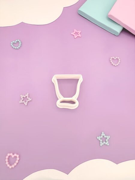 Emporte-pièce tasse zip pour pâte polymère