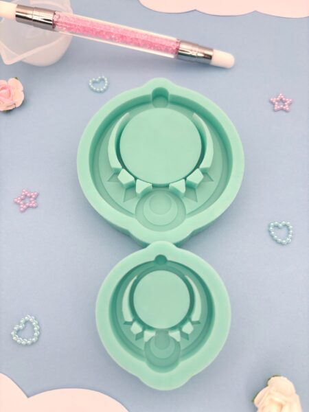 Moule en silicone vison nod krai genshin impact shaker pour résine époxy.