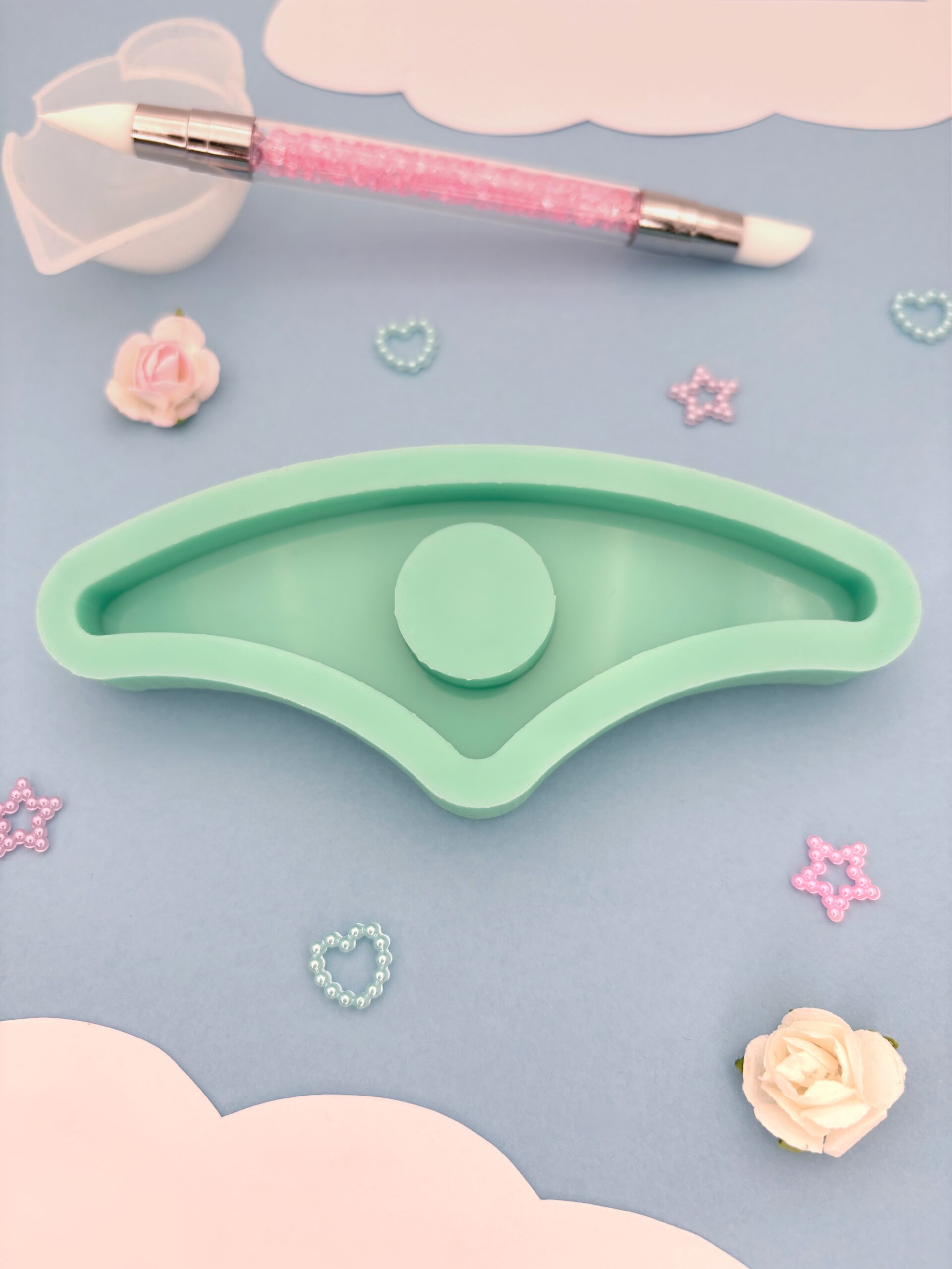 Moule en silicone bague de lecture pour résine époxy.