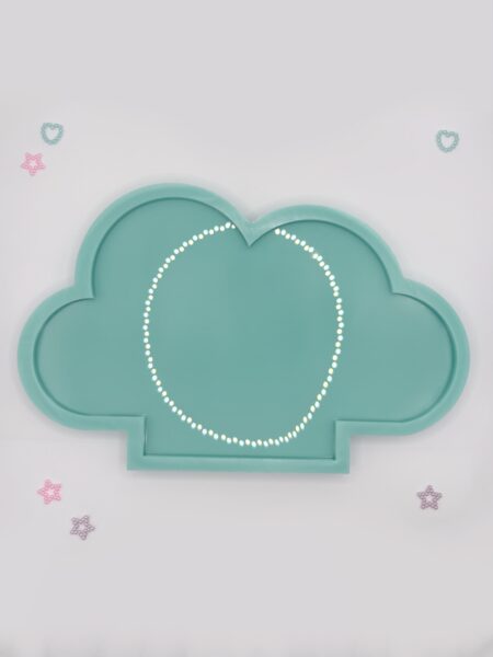 Moule en silicone nuage pour résine époxy. Décoration led veilleuse pour chambre d'enfant baby shower