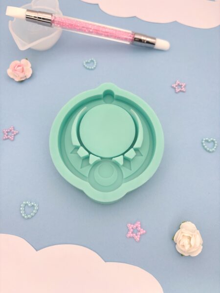 Moule en silicone vison nod krai genshin impact shaker pour résine époxy.