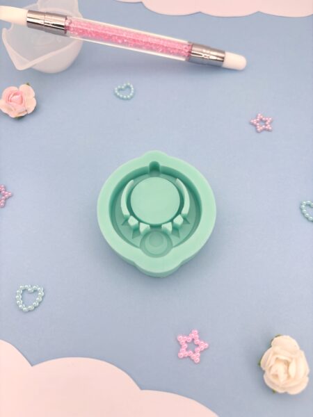 Moule en silicone vison nod krai genshin impact shaker pour résine époxy.