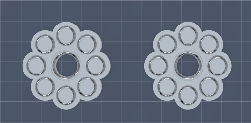 Précommande boucle d'oreilles cercle perlé inspirée Bridgerton / Moule & emporte-pièces