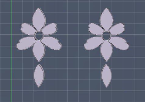 Précommande boucles d'oreilles fleurs de lys inspirée Bridgerton / Moule & emporte-pièces