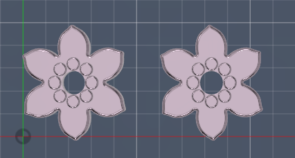 Précommande boucles d'oreilles fleurs perlées inspirée Bridgerton / Moule & emporte-pièces