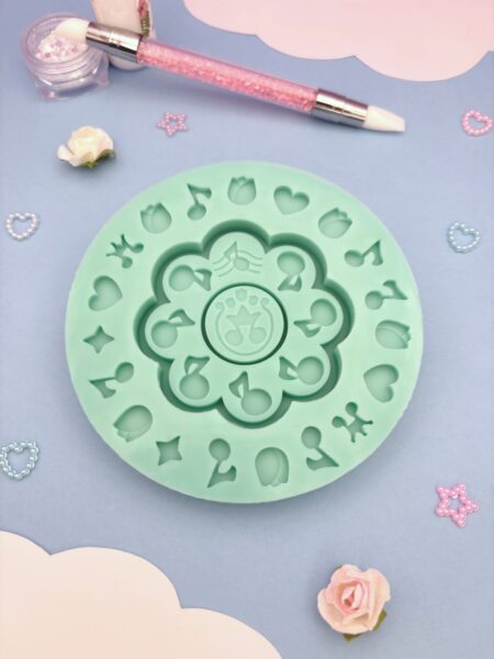 Moule en silicone doremi shaker pour résine époxy