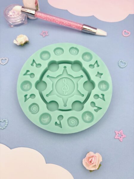 Moule en silicone doremi shaker pour résine époxy