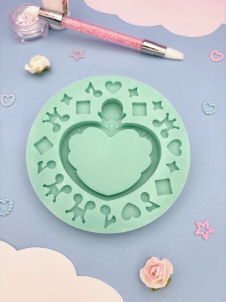 Moule en silicone doremi shaker pour résine époxy