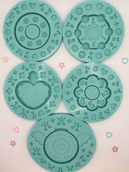 Moule en silicone doremi shaker pour résine époxy