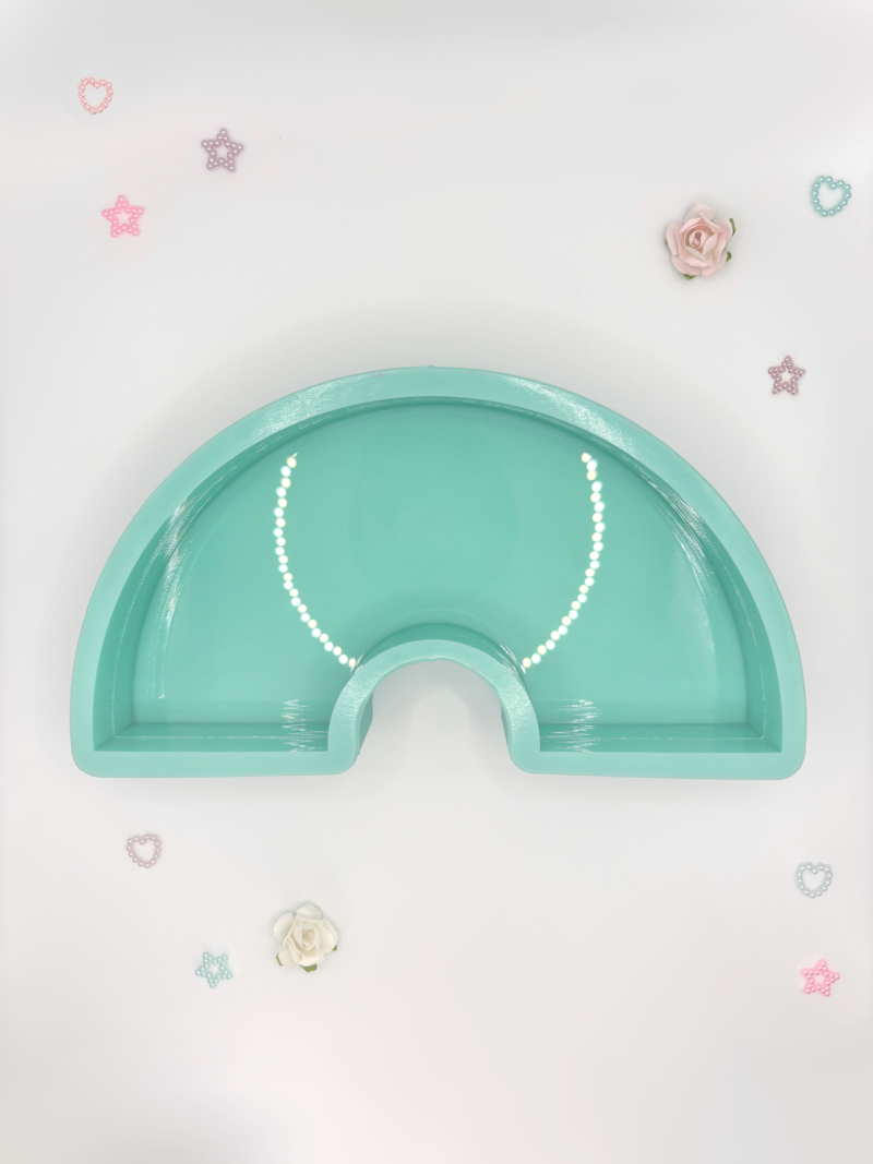 Moule en silicone arche épaisse pour résine époxy.