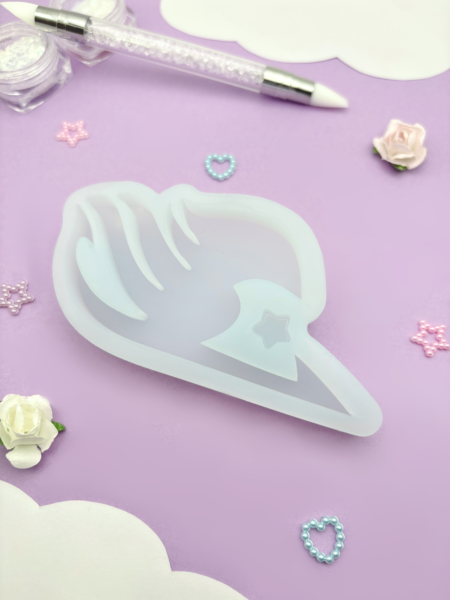 silicone mold fairy tail for resin